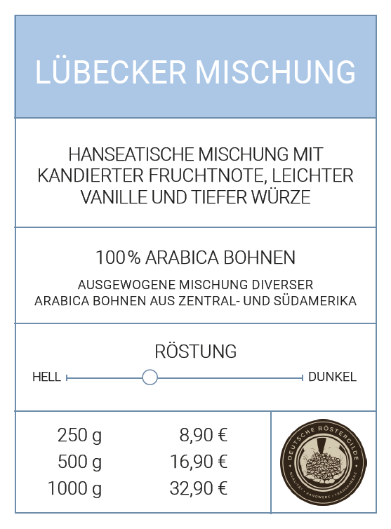 Kaffee "Lübecker Mischung"